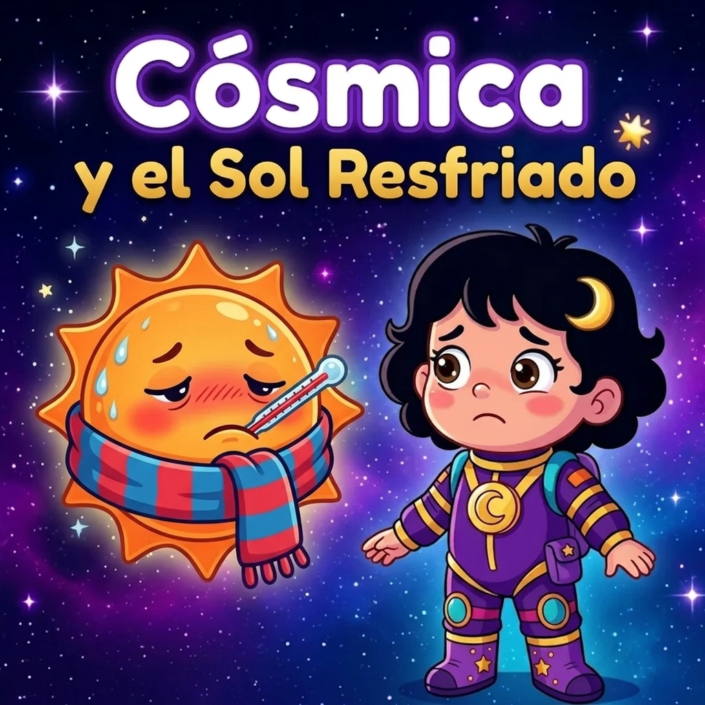 Cósmica y el Sol Resfriado